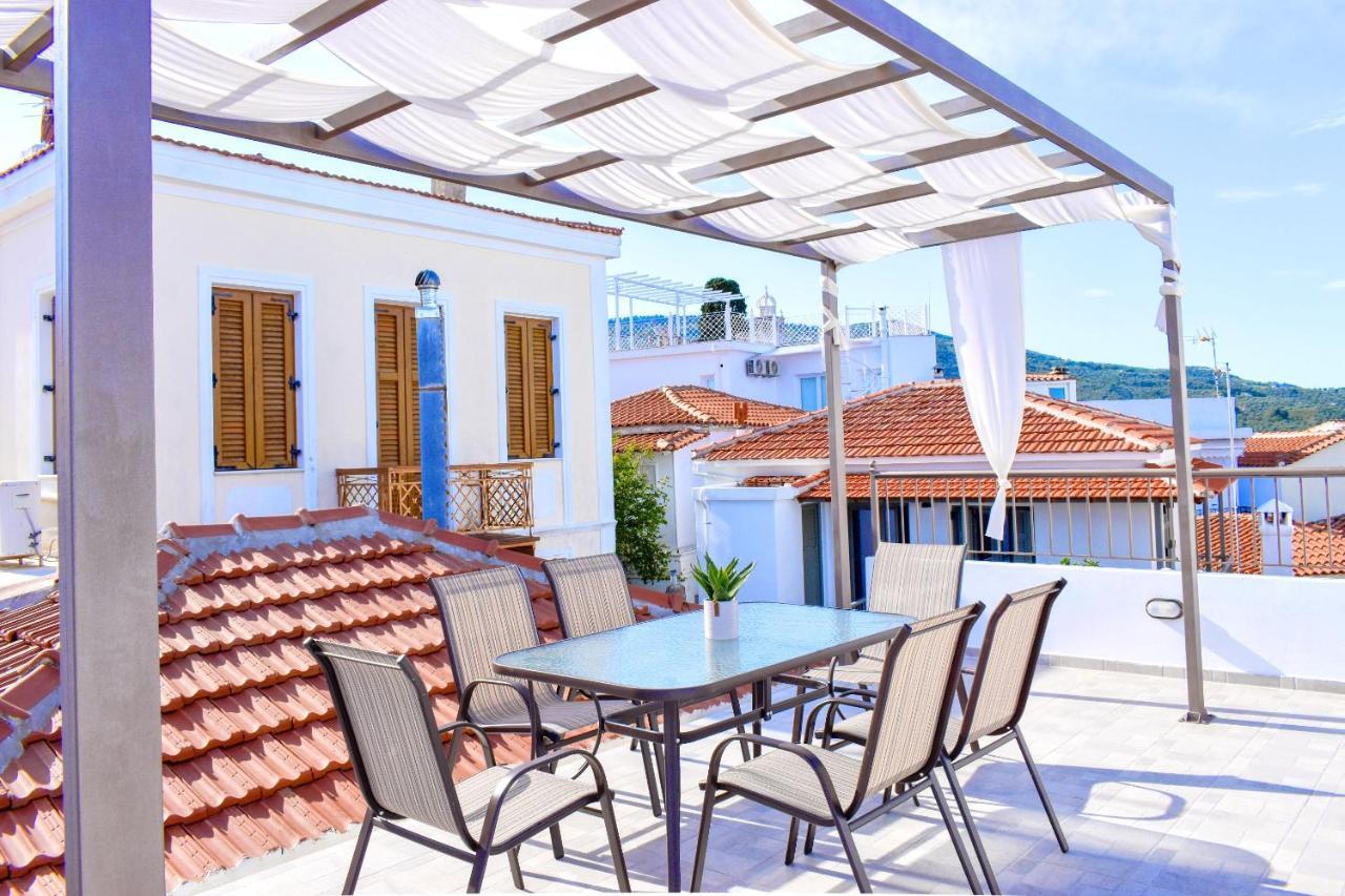 La Maison Plakes Rooftop Apt Skiathos-Stadt Exterior foto