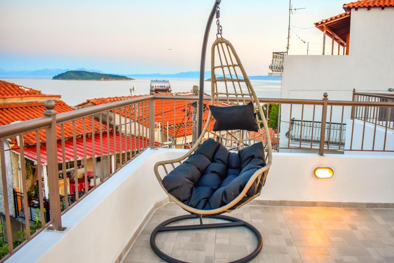 La Maison Plakes Rooftop Apt Skiathos-Stadt Exterior foto