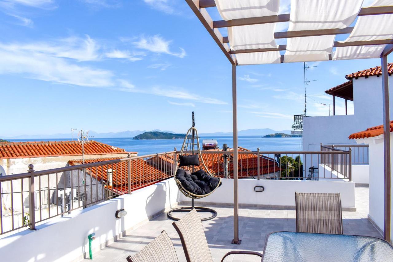 La Maison Plakes Rooftop Apt Skiathos-Stadt Exterior foto